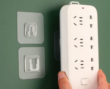 Double side adhesive hook