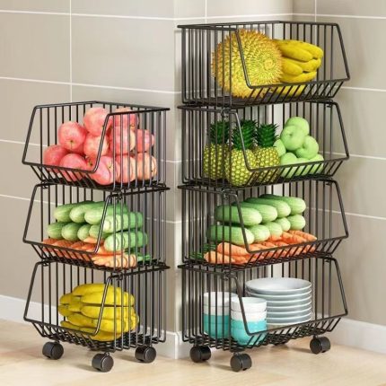 Kitchen rolling rack