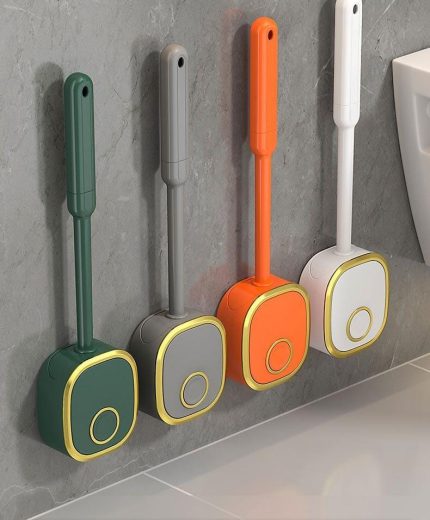 Silicon toilet brush