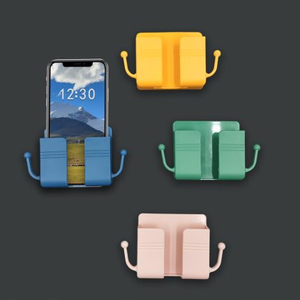 Bed side phone holder