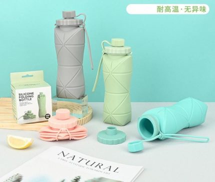 Silicon foldable bottle