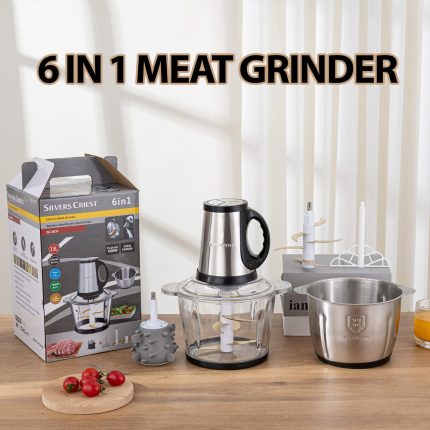 3.5L 6 in 1 Silvers crest food processor/yam pounder
