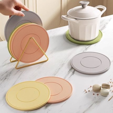 6pcs insulation pad with storage rack