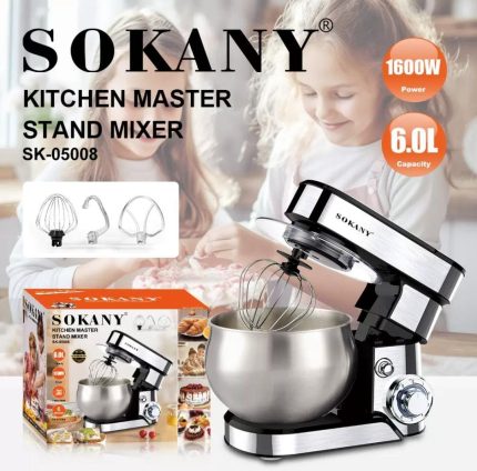6L Sokany stand Mixer