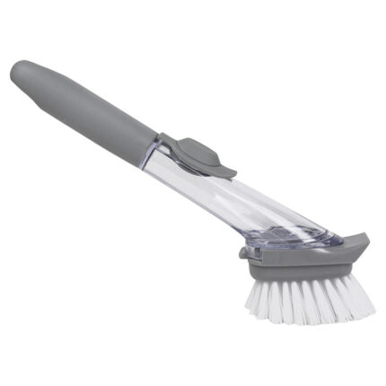 Soap dispensing brush