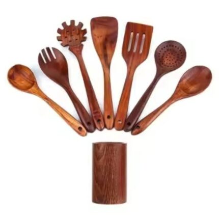 8pcs Quality Wooden spoon set