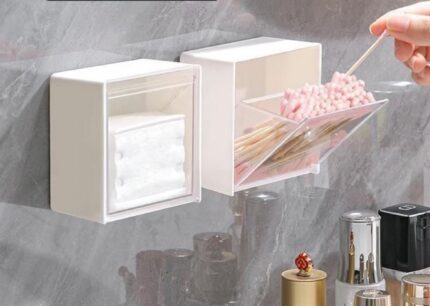 Wall-Mounted Flip-Top Storage Box/Vanity box